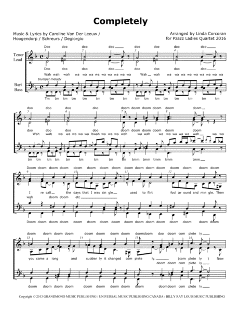 Completely Completely SSAA scores gallery preview page 1