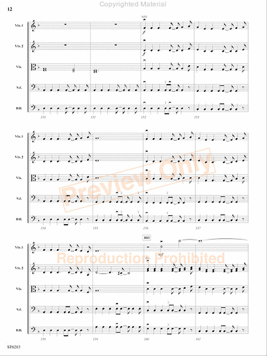 Orion and the Scorpion String Orchestra scores gallery preview page 13