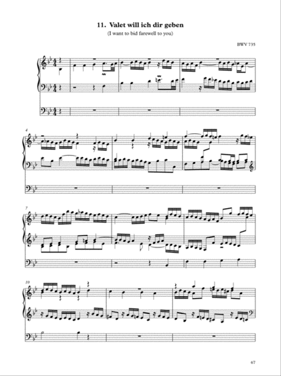 Oxford Bach Books for Organ: Manuals and Pedals, Book 3 Organ scores gallery preview page 11