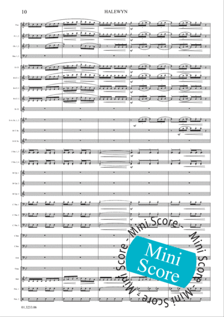 Halewijn Concert Band scores gallery preview page 16