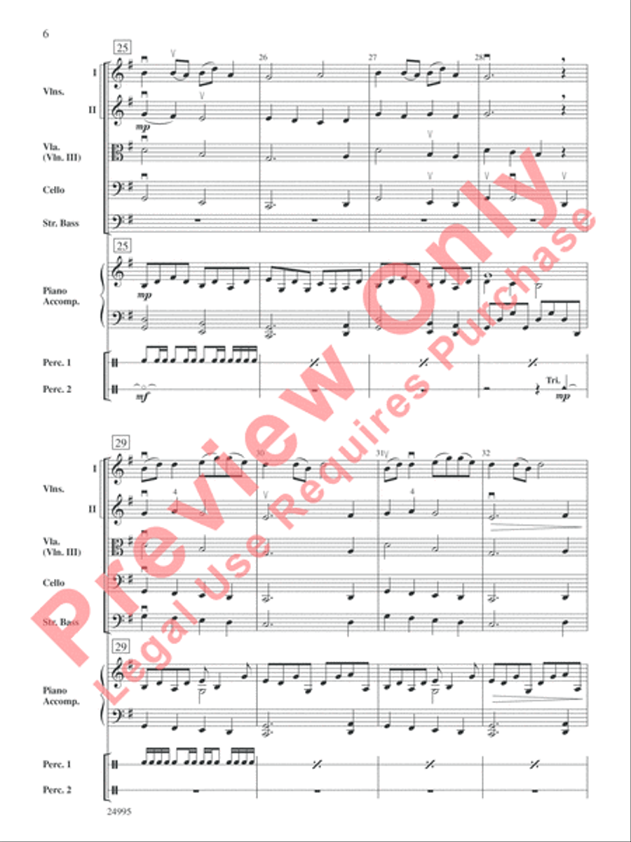 Jasmine Flower Jasmine Flower String Orchestra scores gallery preview page 7