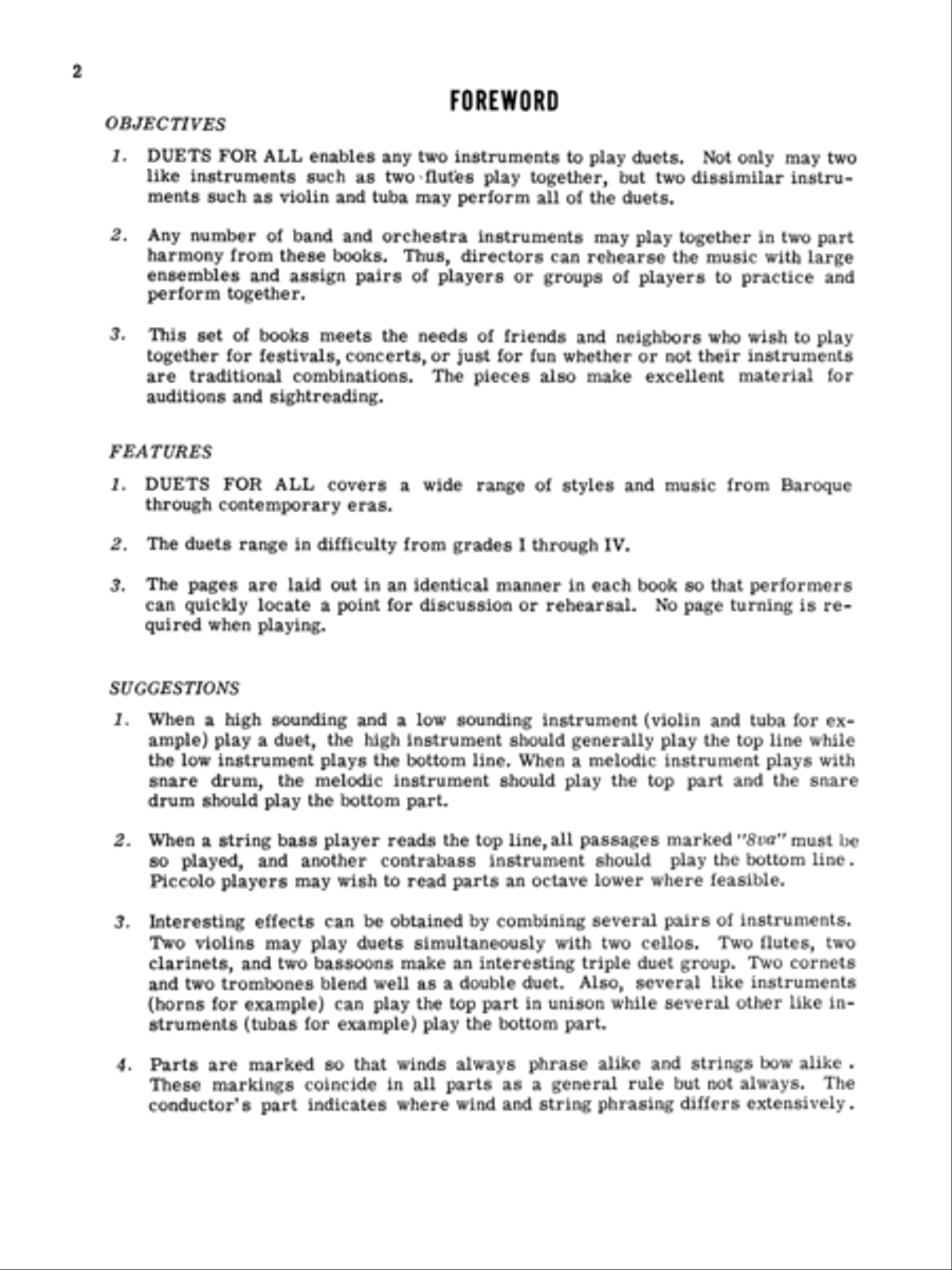 Duets for All Small Ensemble scores gallery preview page 3