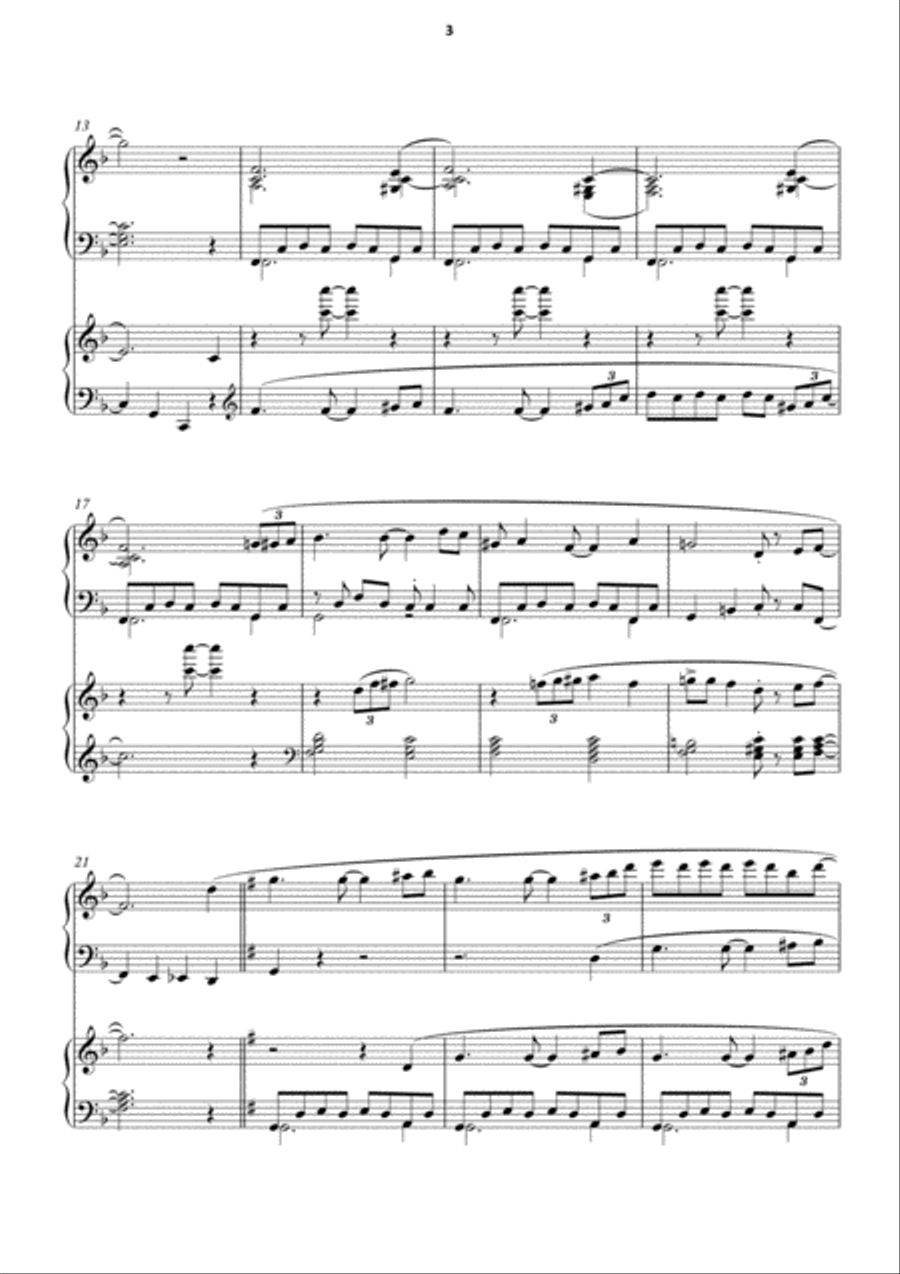 Christmas Carol Variations for 2 pianos, 4 hands, Book 1 (Collection of 10) by Simon Peberdy image number null