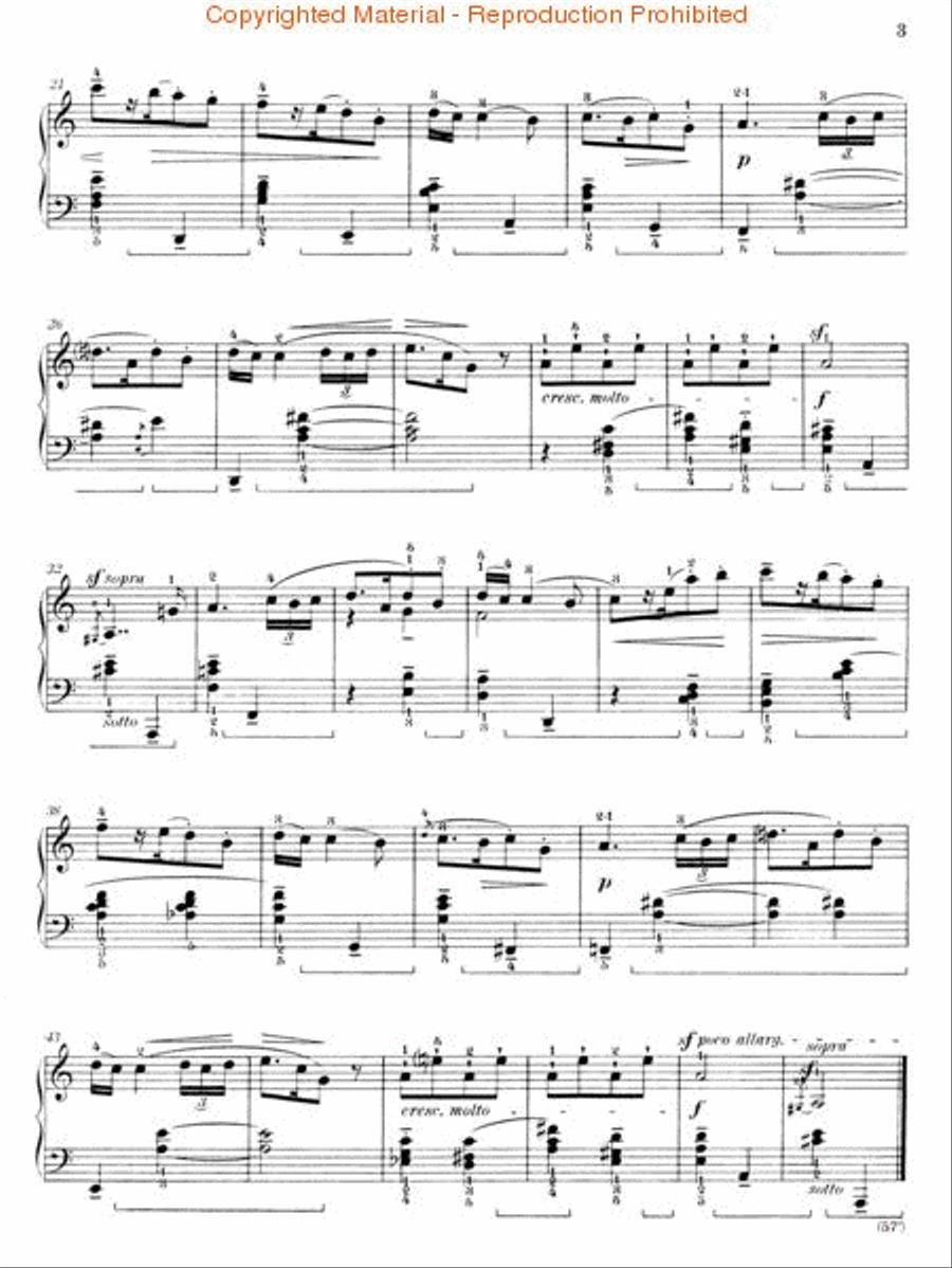 Roumanian Folk Dances Roumanian Folk Dances Piano Solo scores gallery preview page 3