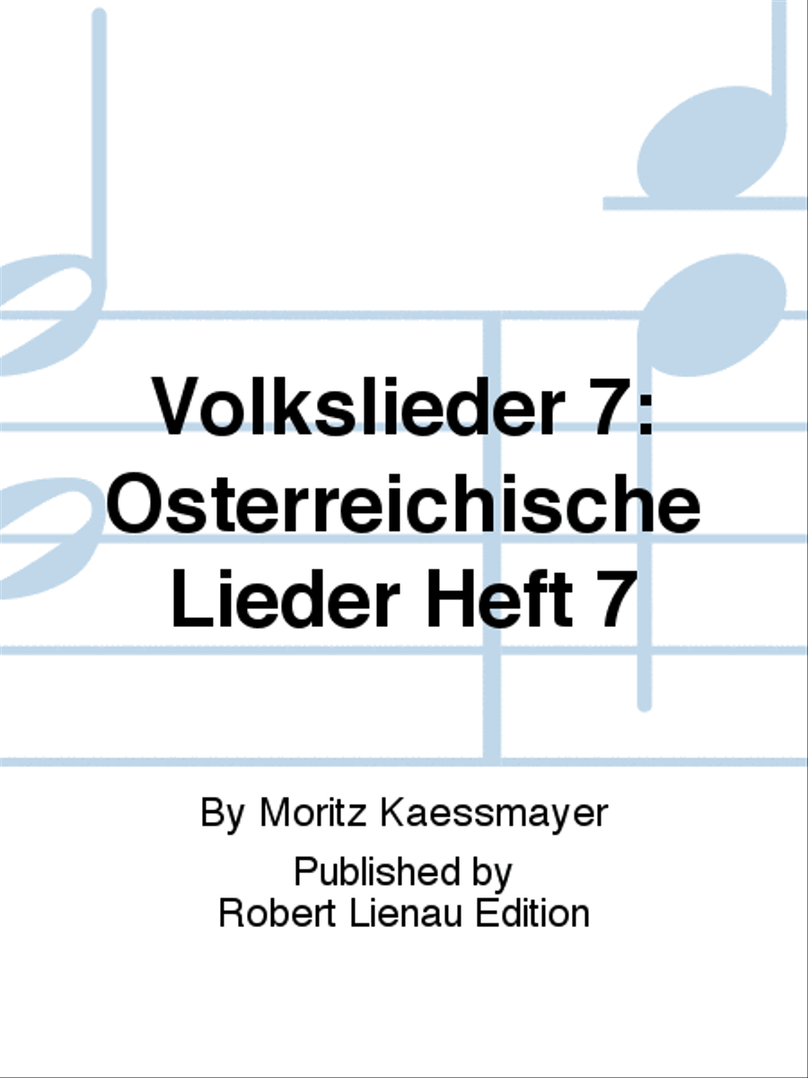 Volkslieder 7: Österreichische Lieder Heft 7 String Quartet scores gallery preview page 1