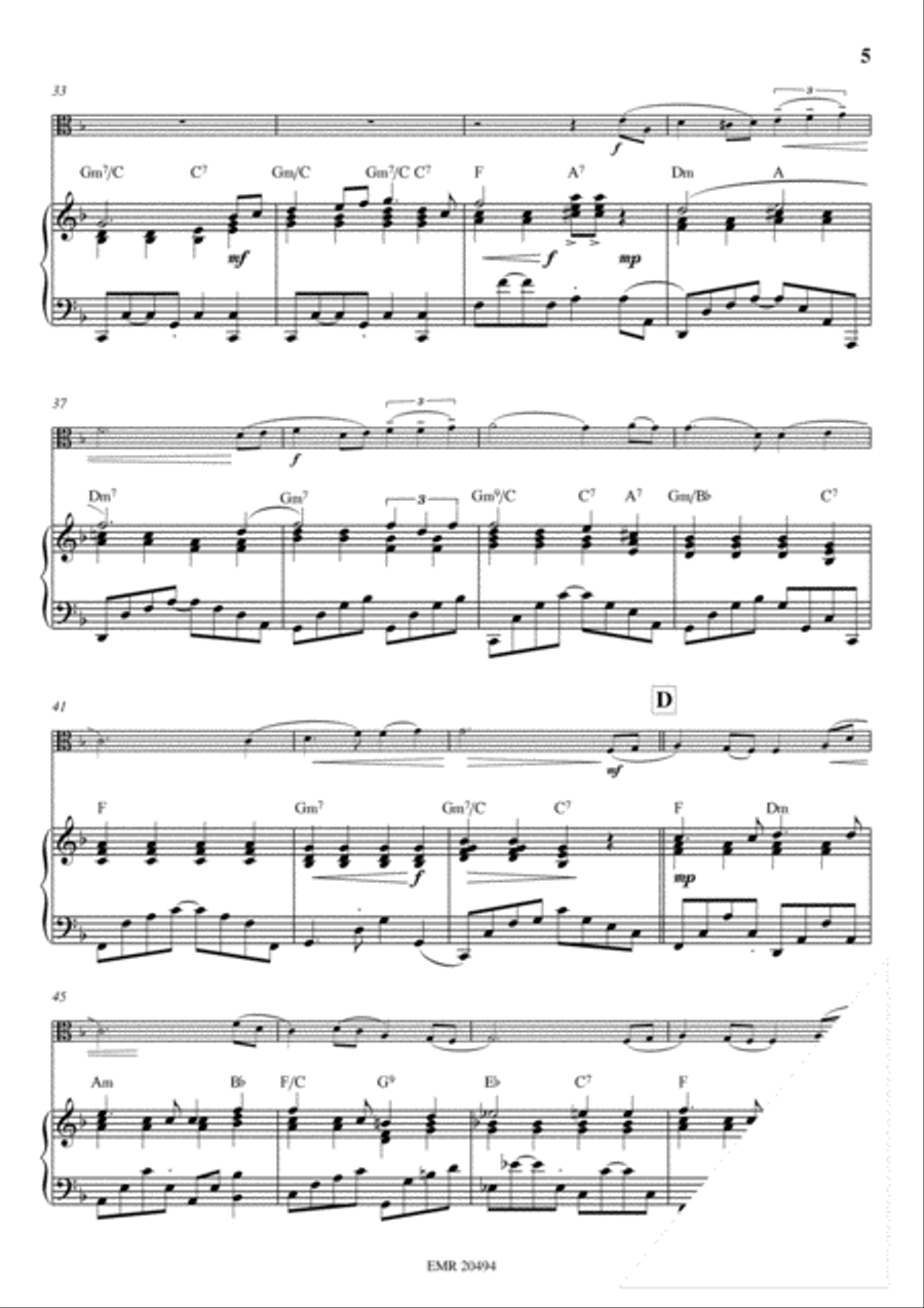 Peace And Love Piano Accompaniment scores gallery preview page 5