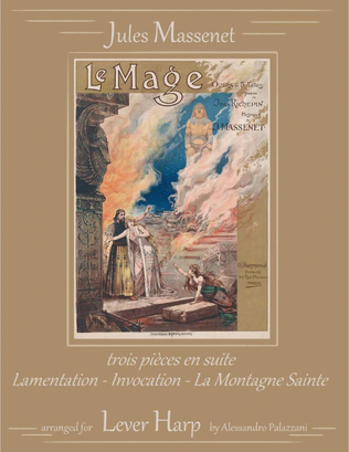 Book cover for Le Mage: 3 pieces from the opera - LEVER HARP SOLO