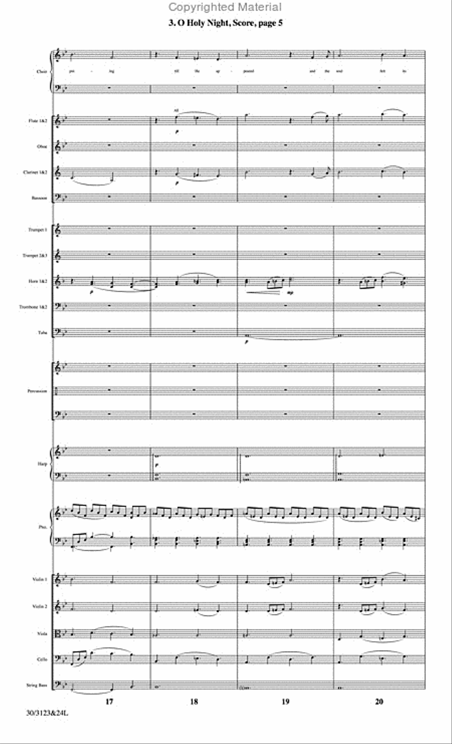 The Christmas Story - Set of Parts Choir scores gallery preview page 21