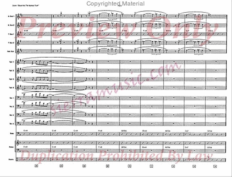 Blues And The Abstract Truth Big Band scores gallery preview page 10