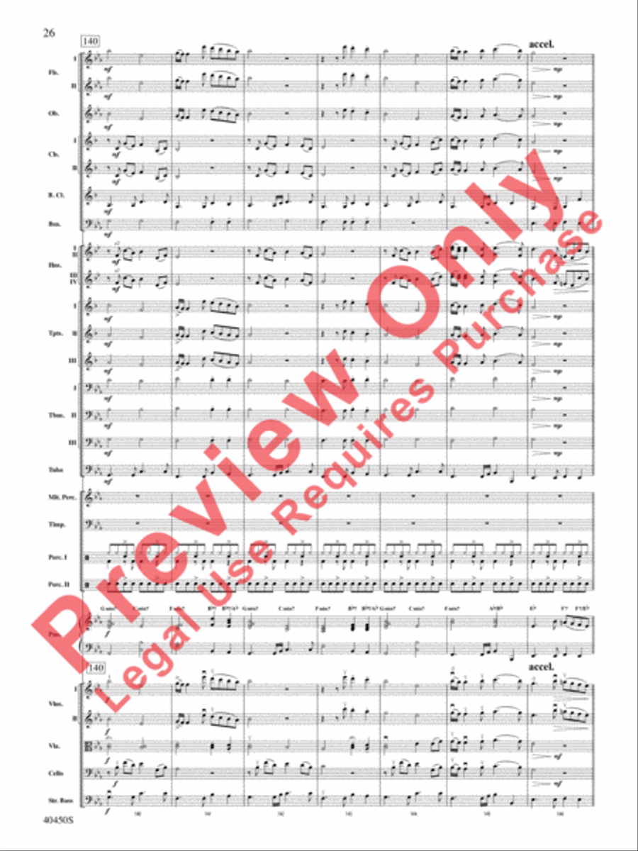 A Whitney Houston Tribute Full Orchestra scores gallery preview page 27