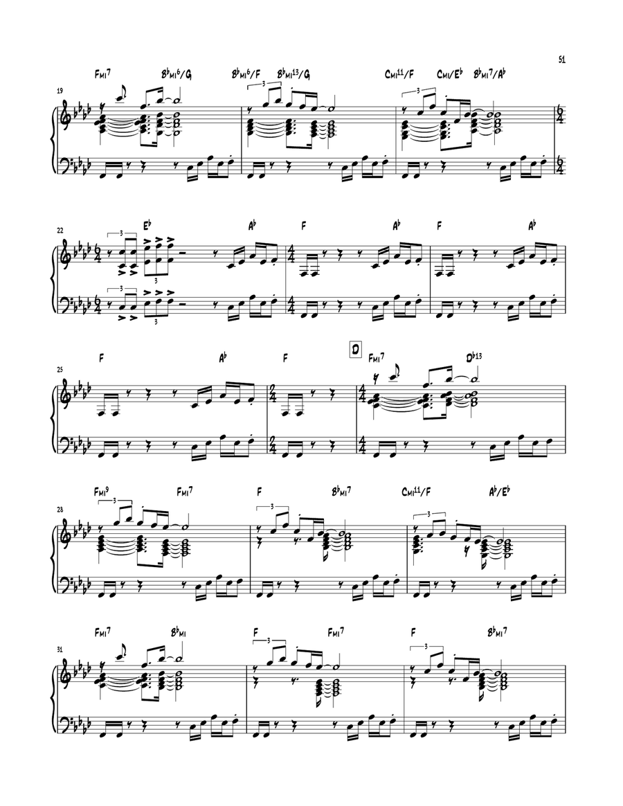 Mirage Piano scores gallery preview page 2