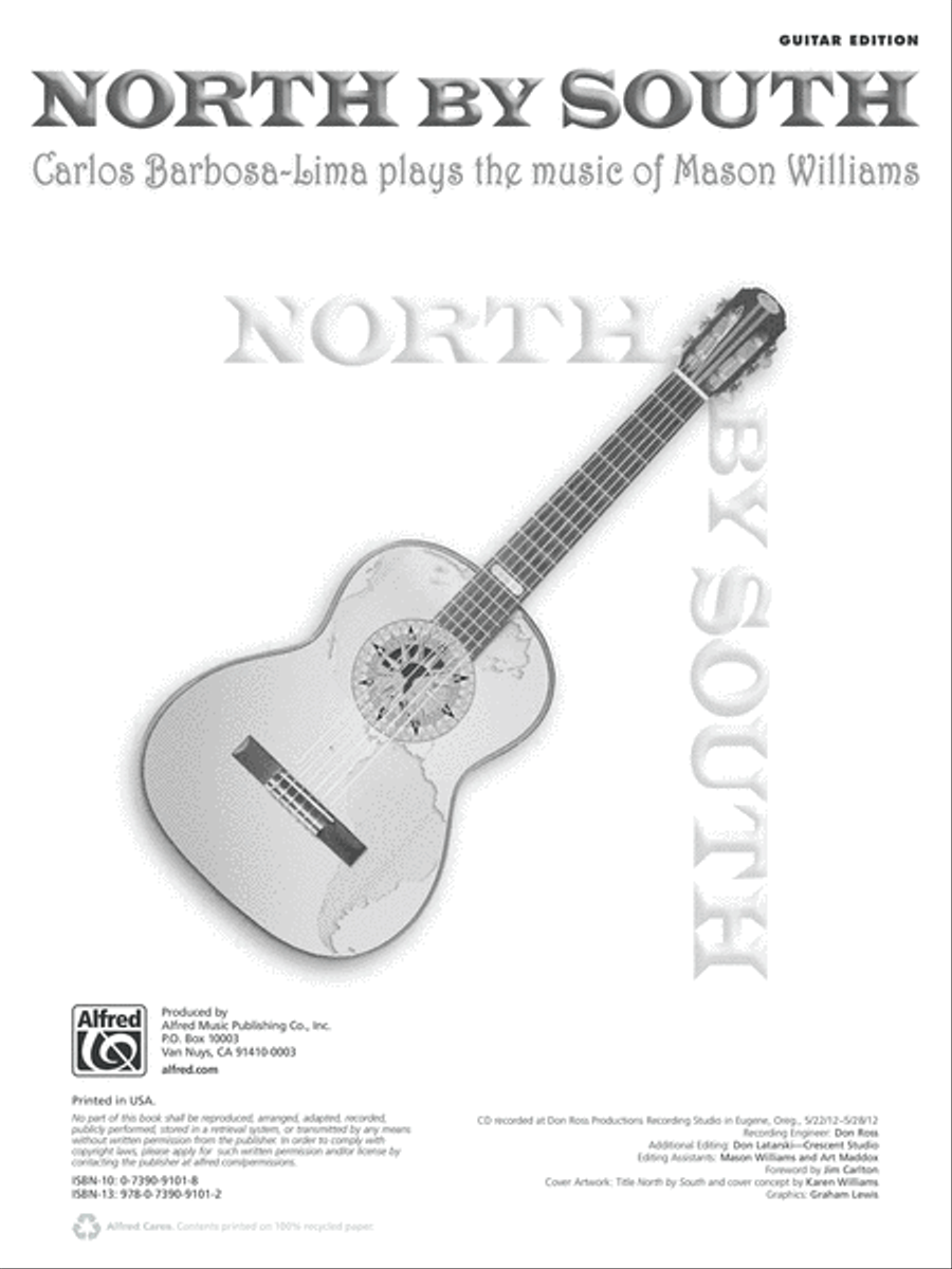 North by South -- Carlos Barbosa-Lima Plays the Music of Mason Williams Classical Guitar scores gallery preview page 2