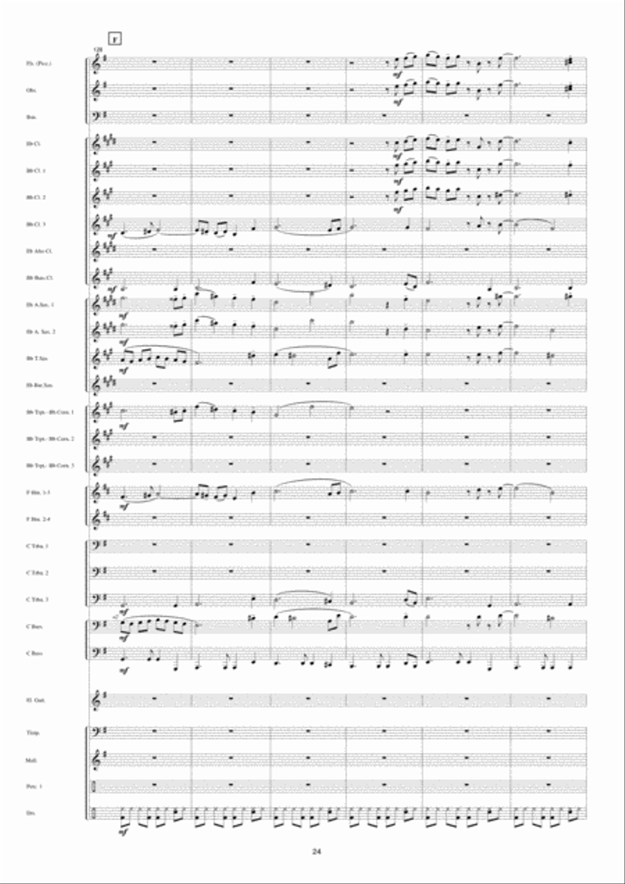 Full Option Full Option Concert Band scores gallery preview page 25