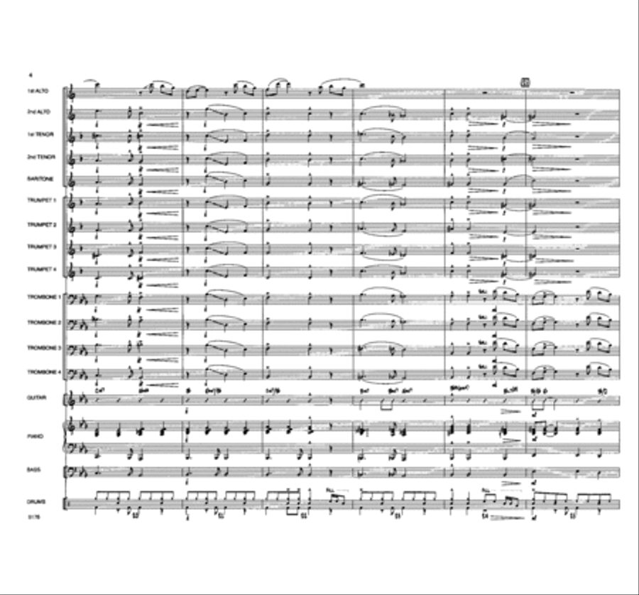 One Special Moment One Special Moment Jazz Ensemble scores gallery preview page 5
