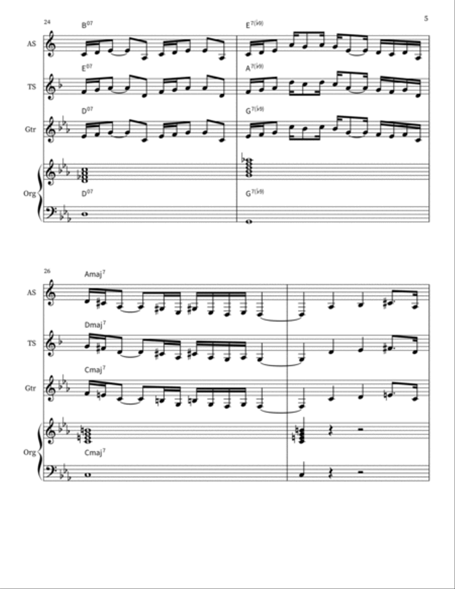 Europa Small Ensemble scores gallery preview page 5