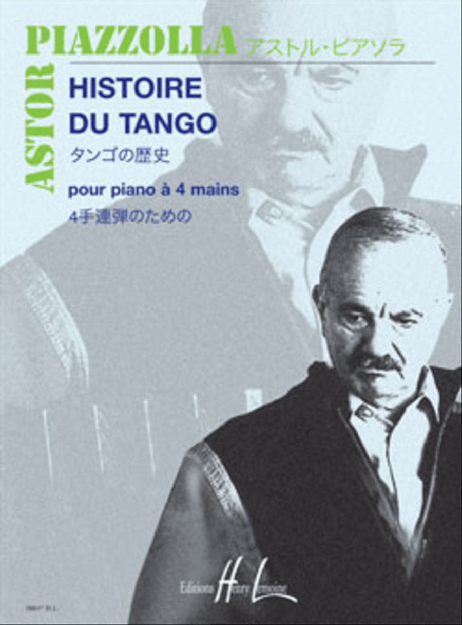 Histoire Du Tango Piano Duet scores gallery preview page 1