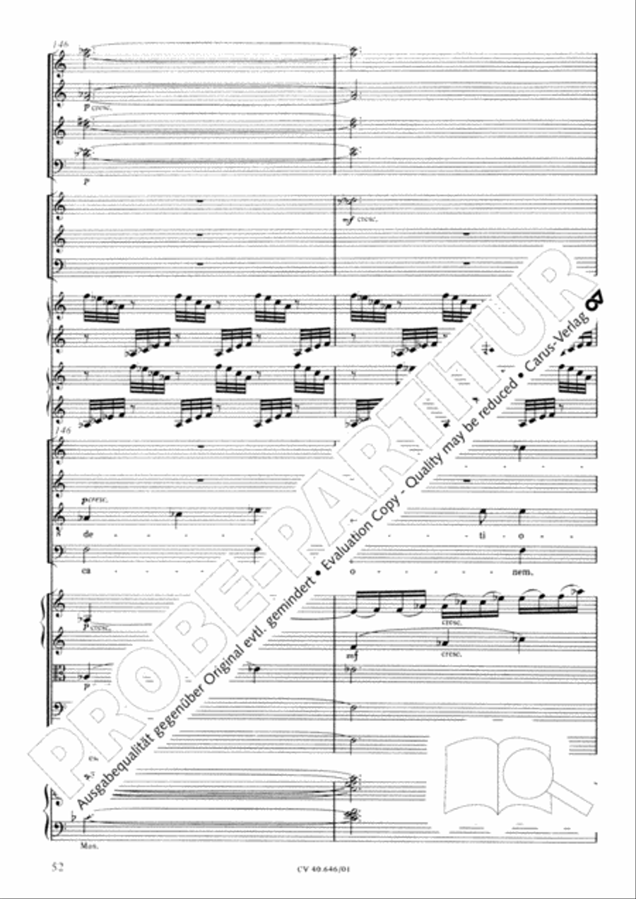 Mass in A Major (2 versions) STB scores gallery preview page 63