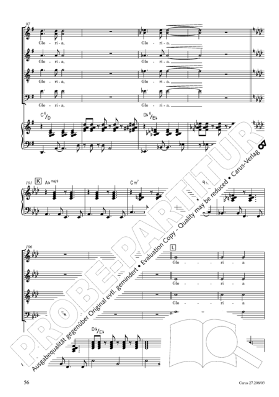 Magnificat 4-Part scores gallery preview page 57
