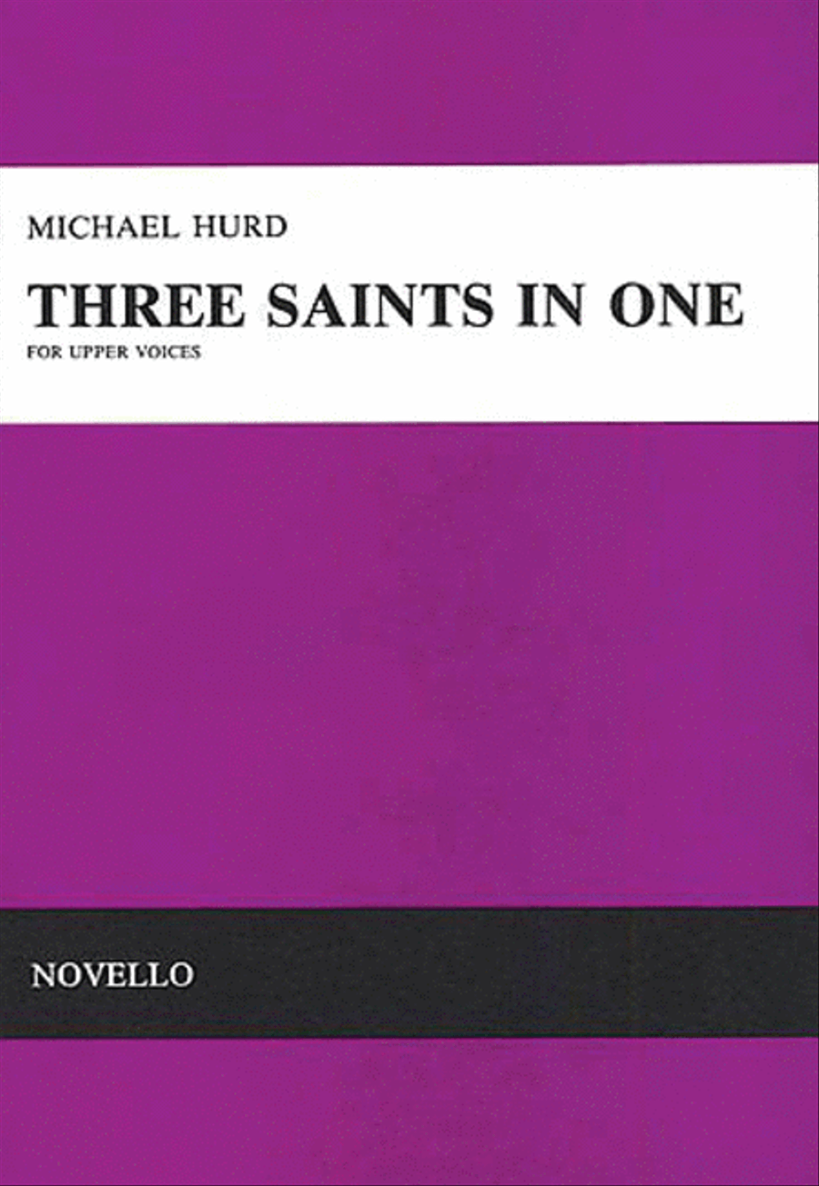Three Saints In One 2-Part scores gallery preview page 1