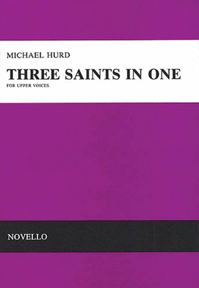 Book cover for Three Saints In One