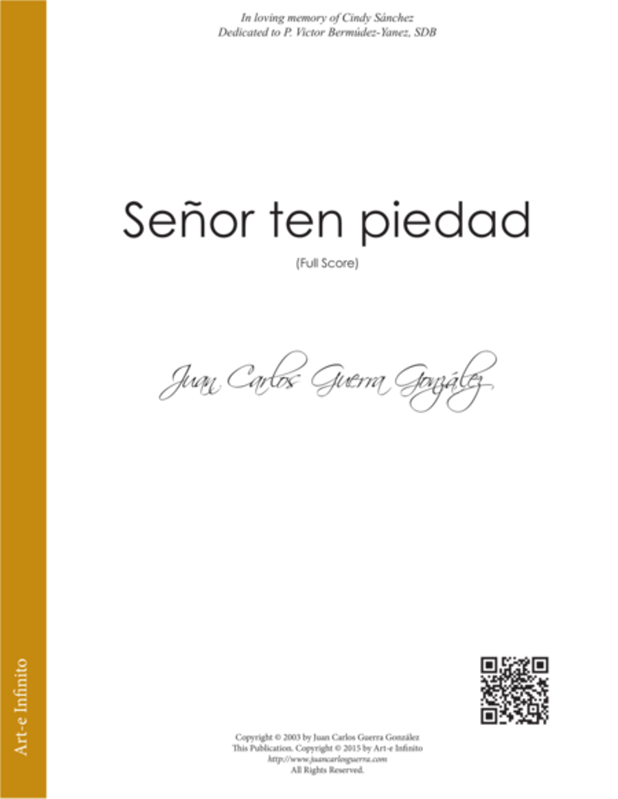 Señor ten piedad - Juan Carlos Guerra Gonzalez