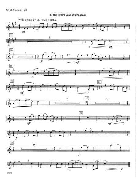 Christmas Jazz Favorites #3 - 1st Bb Trumpet