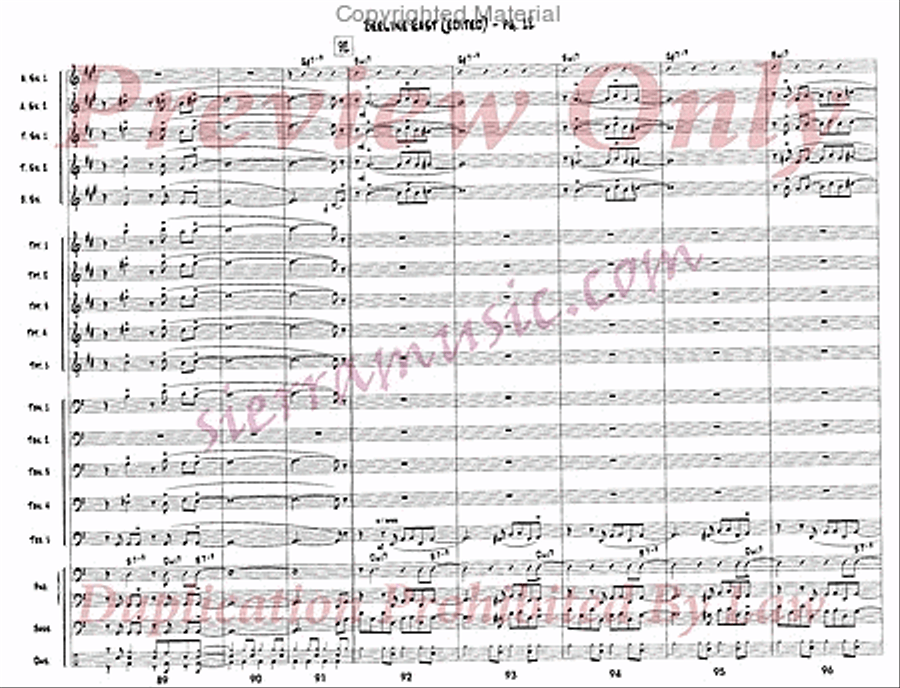 Beeline East Beeline East Jazz Ensemble scores gallery preview page 13
