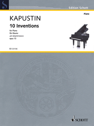 Book cover for 10 Inventions Op. 73