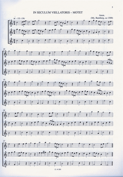 Kammermusik für drei Altblockflöten
