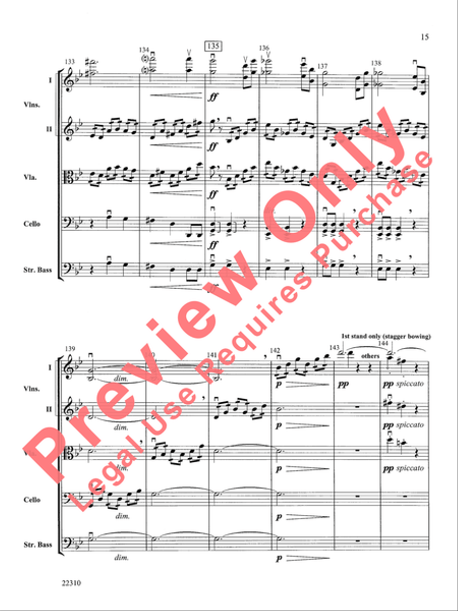 Incantations String Orchestra scores gallery preview page 8