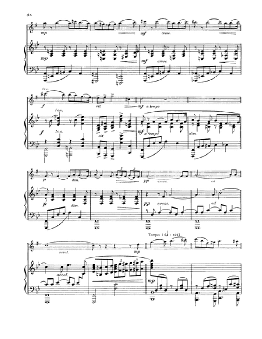 Recitative & Allegro Alto Saxophone scores gallery preview page 4