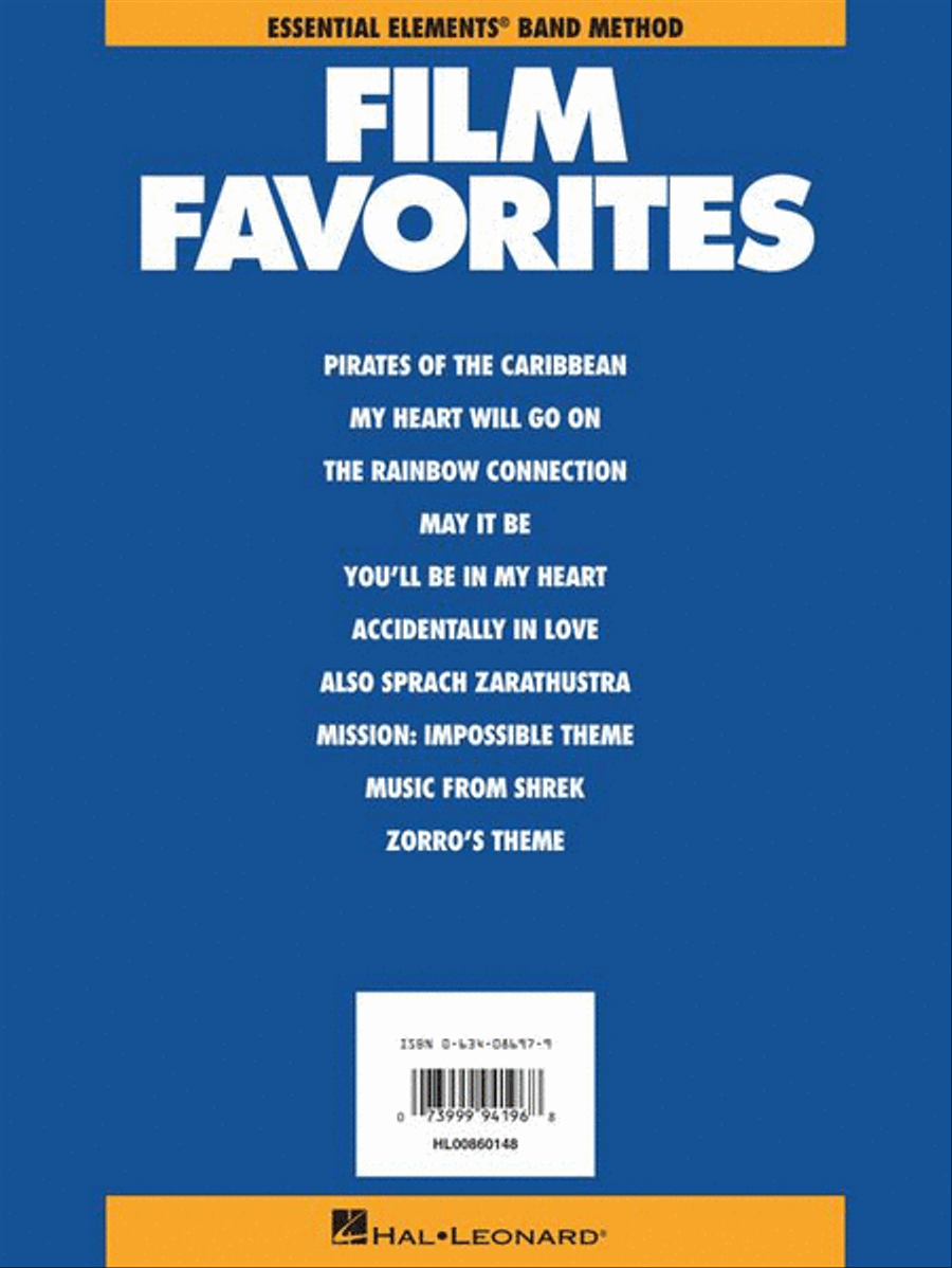Film Favorites Concert Band Methods scores gallery preview page 6