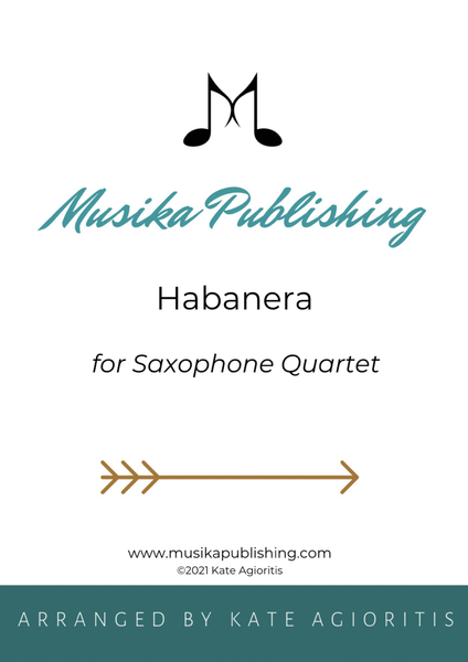 Habanera - Saxophone Quartet image number null