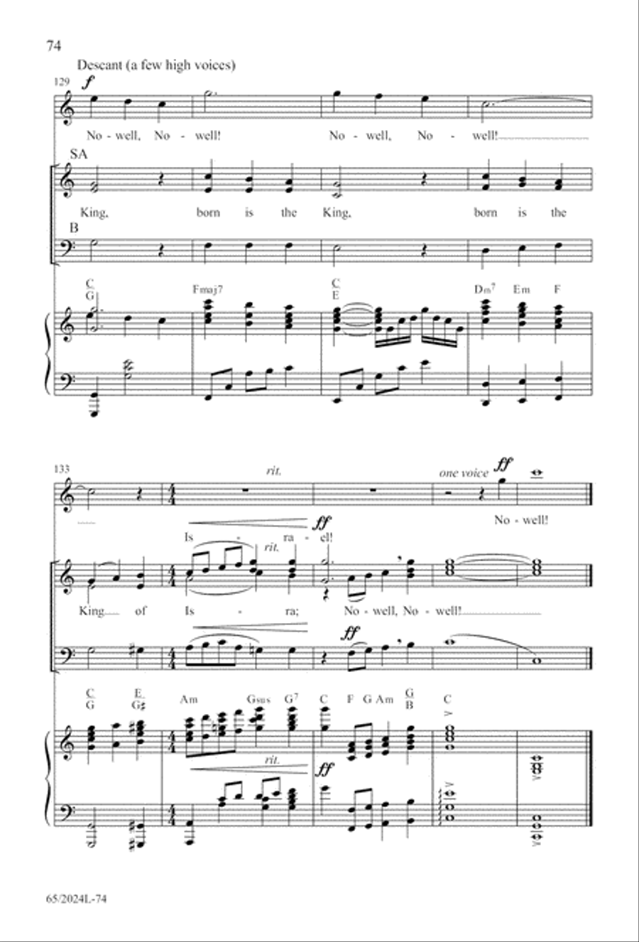 Child of Hope Child of Hope 3-Part scores gallery preview page 75