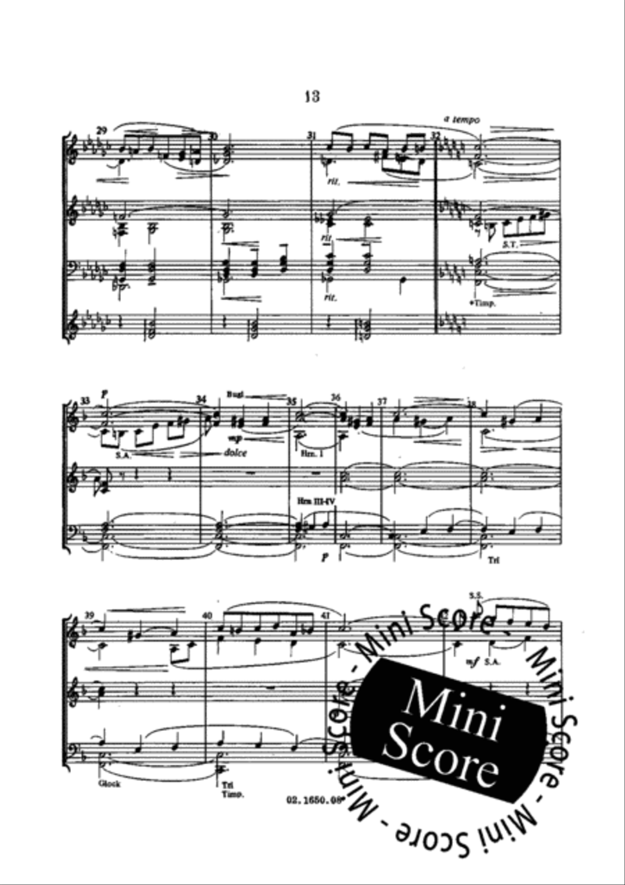 Concertsuite voor Fanfare Concert Band scores gallery preview page 17