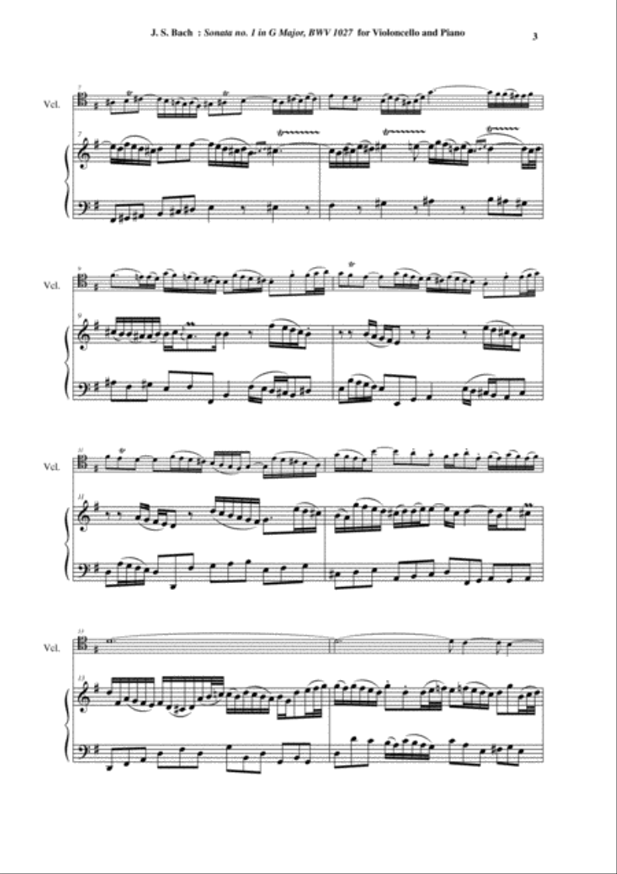 J. S. Bach: 