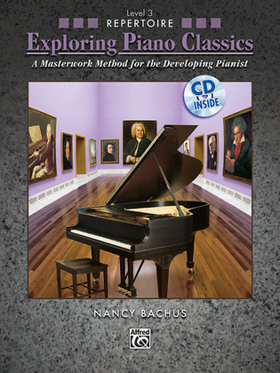 Book cover for Exploring Piano Classics Repertoire