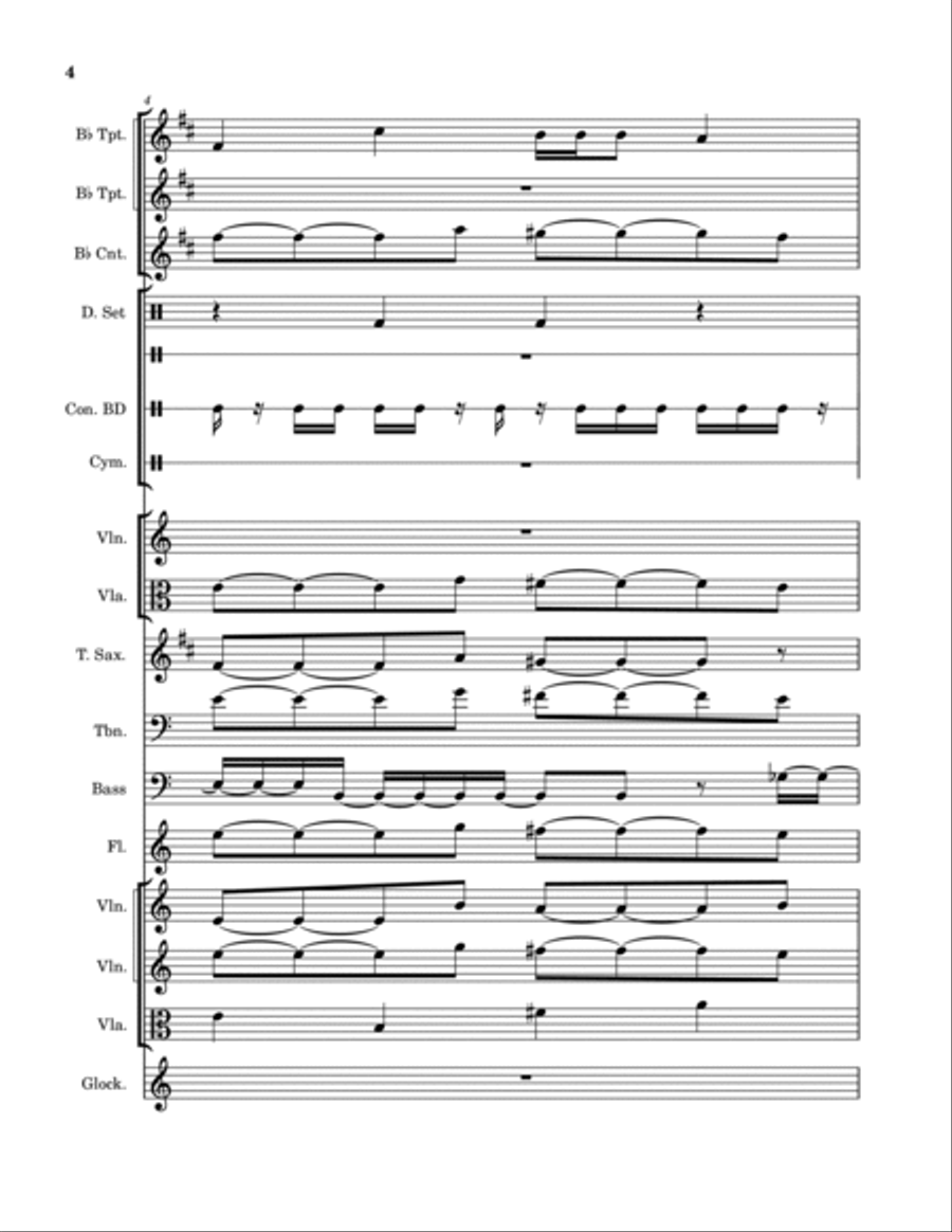 SHORT DRAMA SALSA PORTO SHORT DRAMA SALSA PORTO Choir scores gallery preview page 4