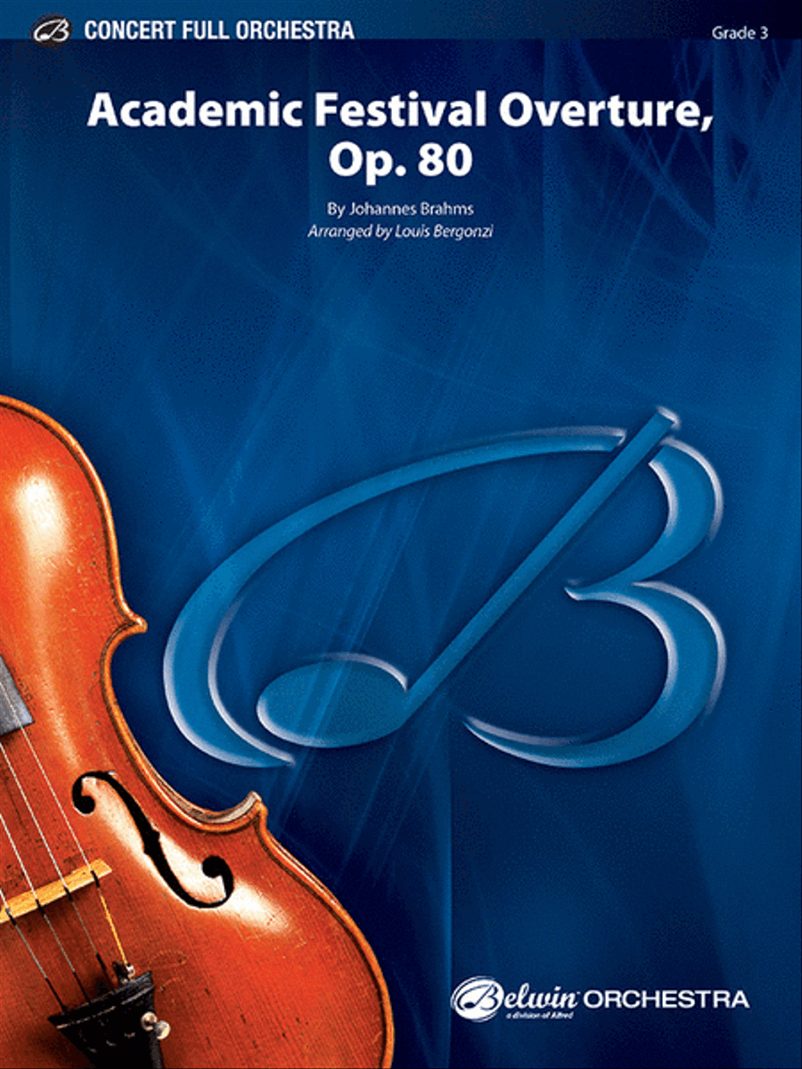 Academic Festival Overture, Op. 80 Full Orchestra scores gallery preview page 1