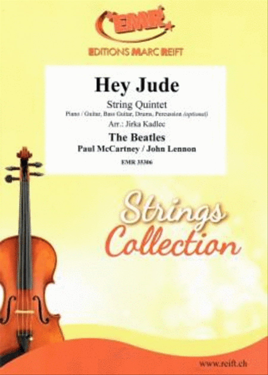 Hey Jude String Quintet scores gallery preview page 1