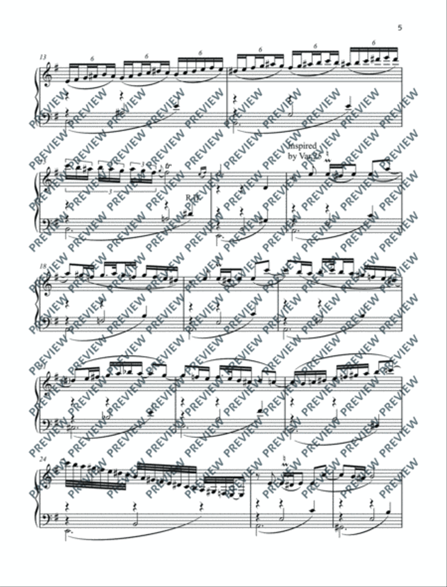 Goldberg in Istanbul Harpsichord scores gallery preview page 6