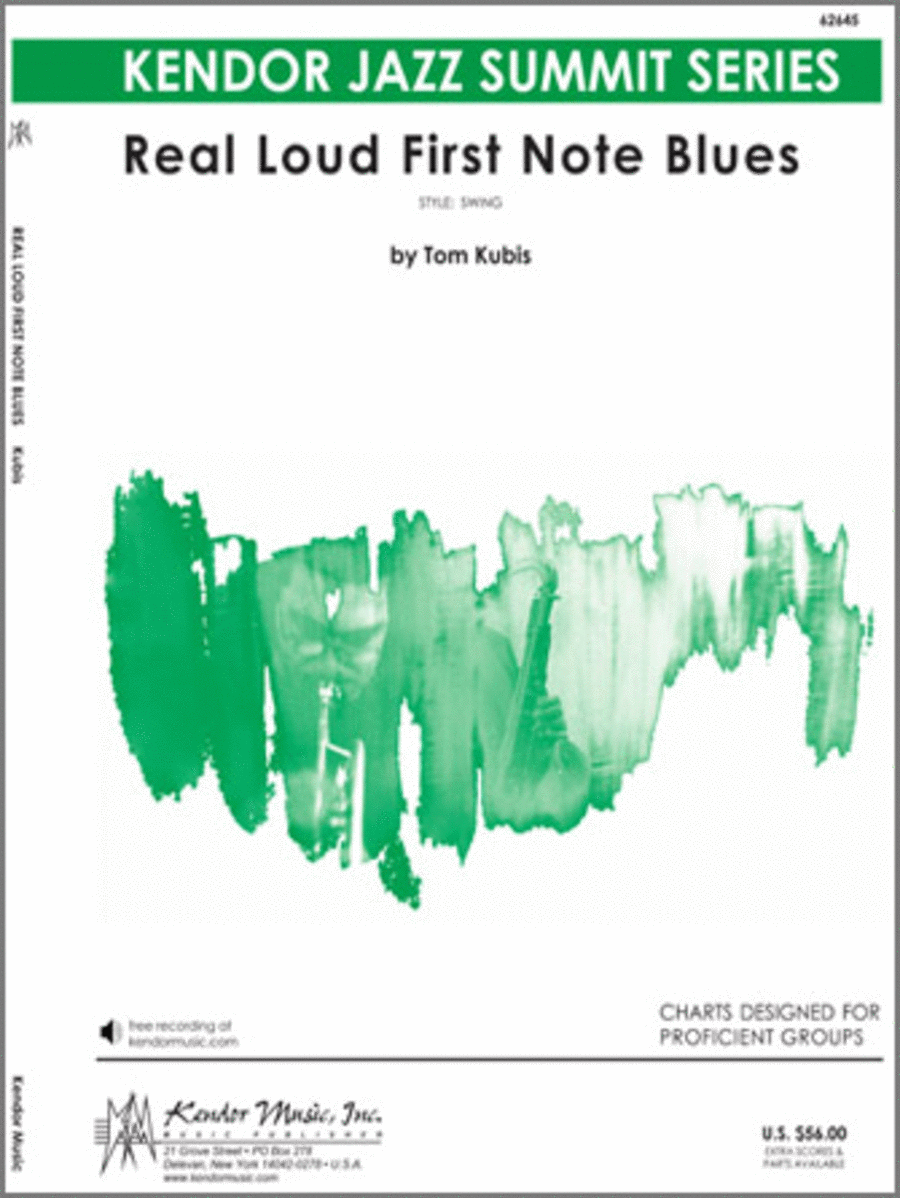 Real Loud First Note Blues (Full Score)