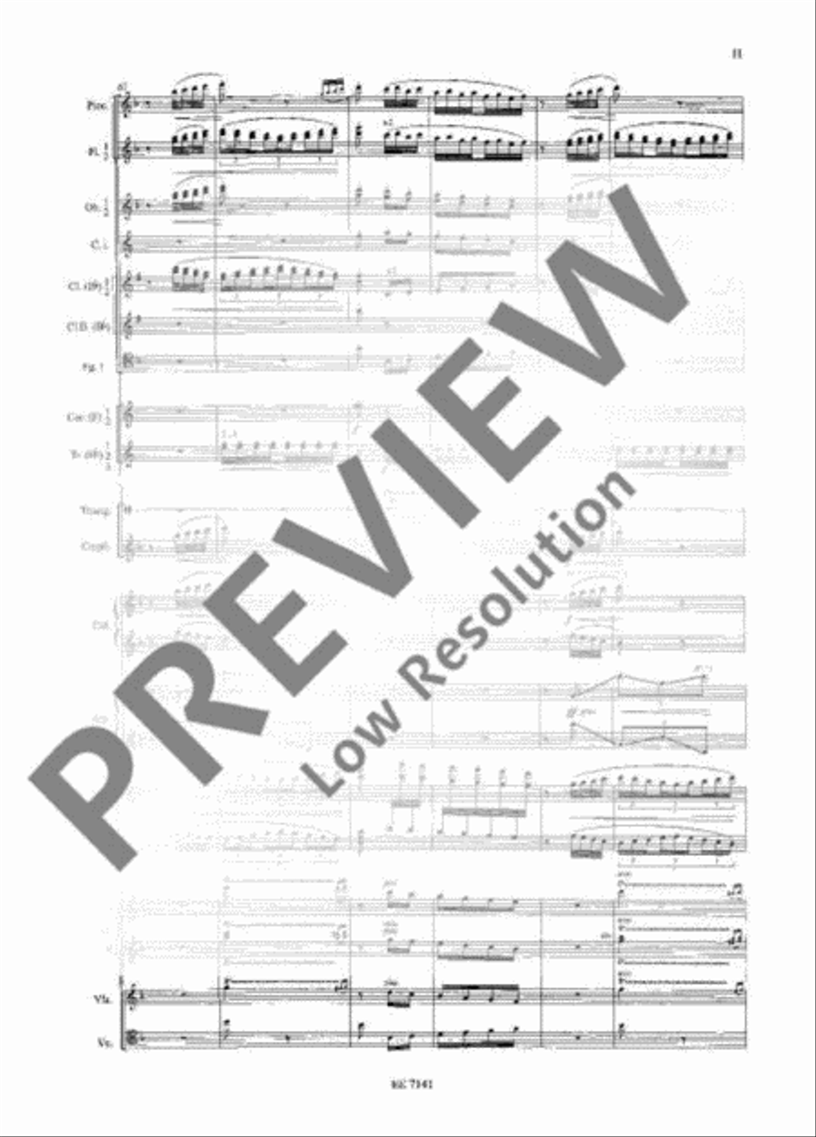 Pines of Rome Orchestra scores gallery preview page 20