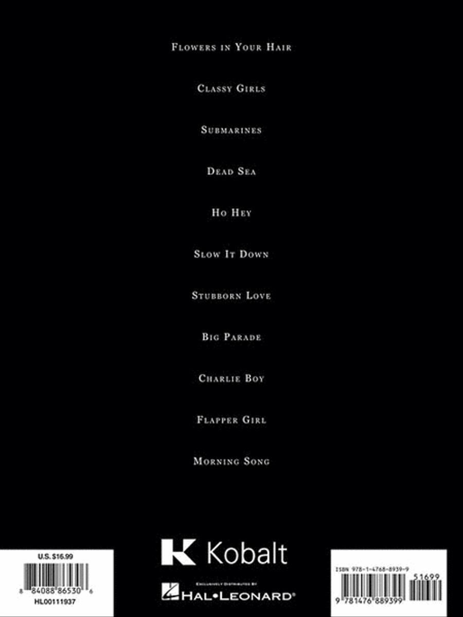 The Lumineers The Lumineers Piano, Vocal, Guitar scores gallery preview page 2