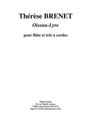 Thérèse Brenet : Oiseau-Lyre for flute, violin, viola and violoncello