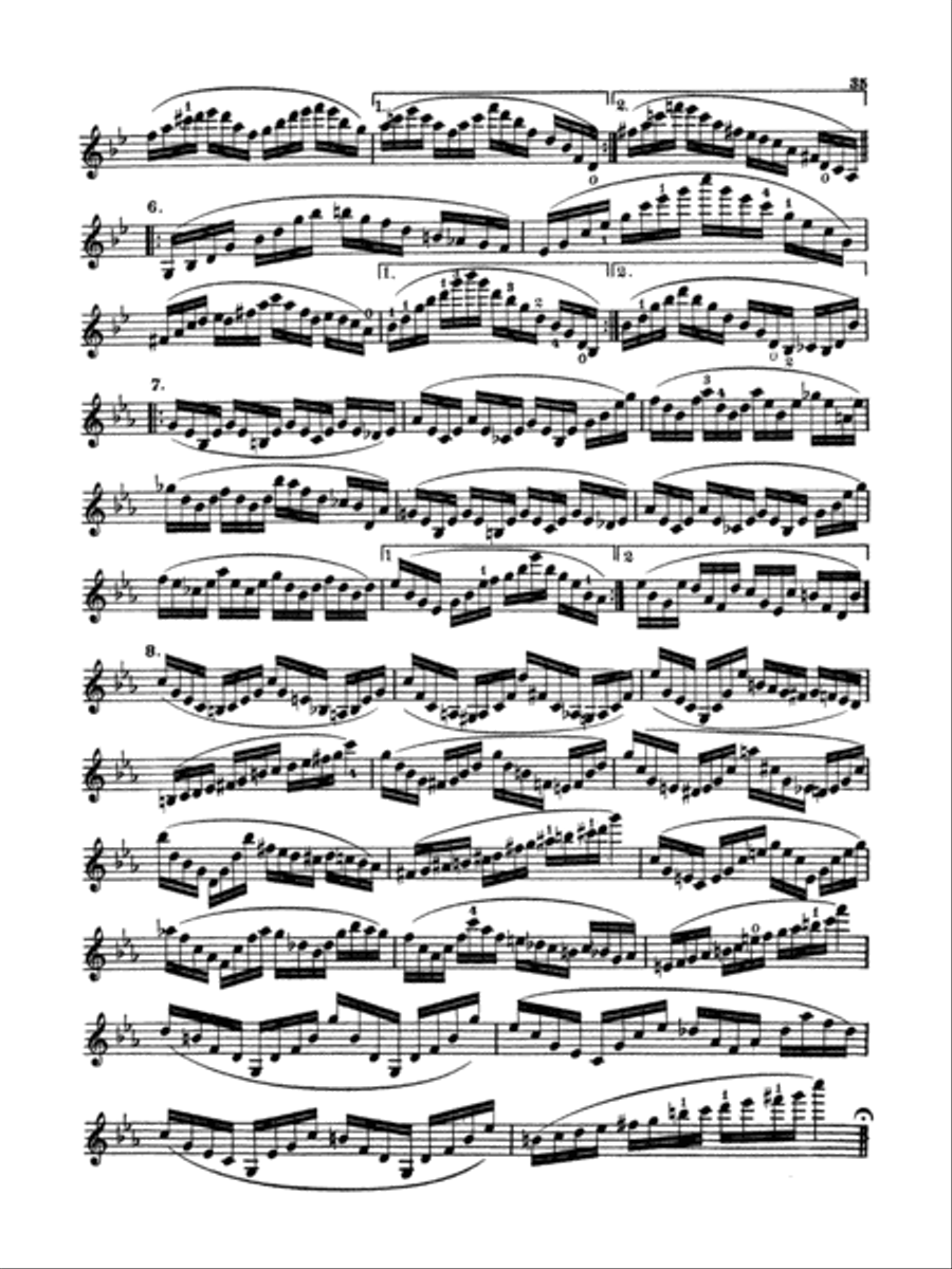 Schradieck: Complete Scale Studies Part scores gallery preview page 2