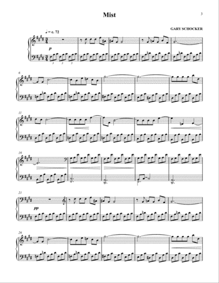 Music for Introverts for Piano Piano Solo scores gallery preview page 2