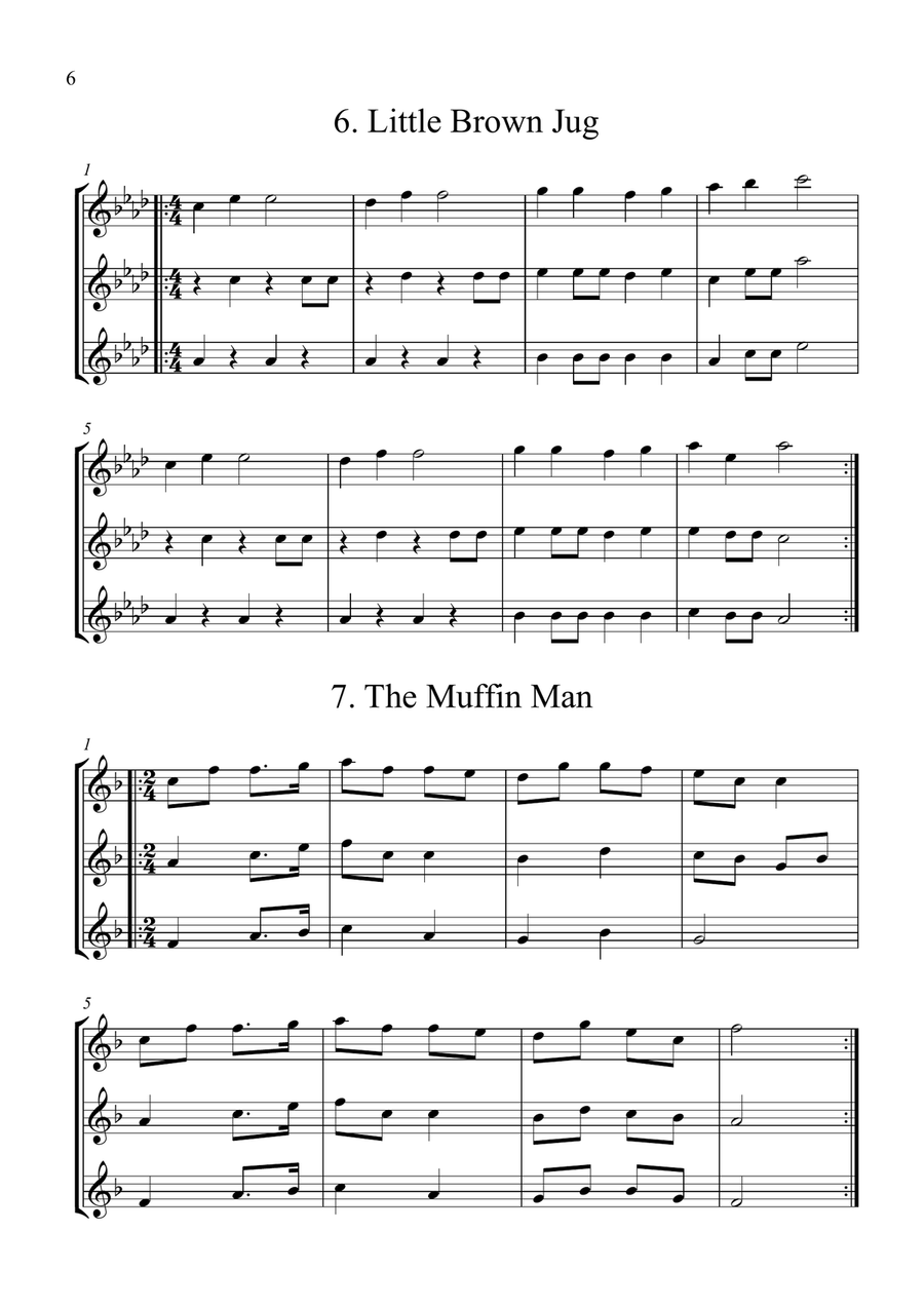 14 Easy Flexible Trios Large Ensemble scores gallery preview page 6