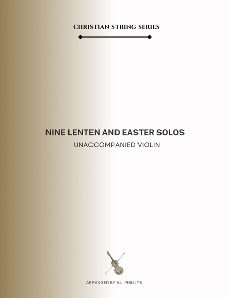 Nine Lenten and Easter Solos - Unaccompanied Violin image number null