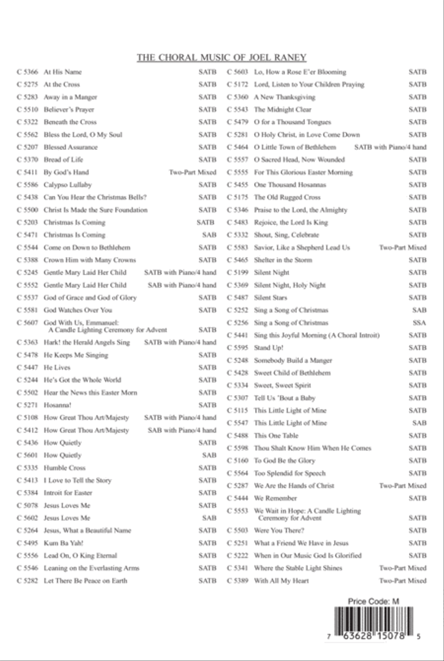 Jesus Loves Me Jesus Loves Me 4-Part scores gallery preview page 13